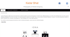 Desktop Screenshot of kedarbhat.com